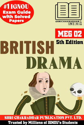 IGNOU MEG 2 Solved Guess Papers Pdf From IGNOU Study Material/Books (British Drama) For Exam Preparation (Latest Syllabus) IGNOU MA English (MEG)(Paperback, BHAVYA KUMAR SAHNI)