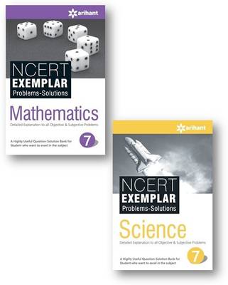 NCERT Exemplar Problems-Solutions MATHEMATICS + SCIENCE Class 7th (2-Books Set)