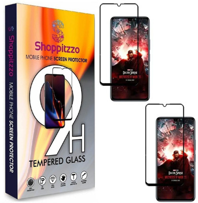Shoppitzzo Edge To Edge Tempered Glass for Infinix Note 12/Infinix Note 12 Pro/Infinix Note 12 Turbo/DuraGlass Tempered Glass/Full Screen Coverage-Edge to Edge/9H(Pack of 2)