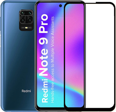 Gorilla Glass Edge To Edge Tempered Glass for Mi Redmi Note 9 Pro(Pack of 1)