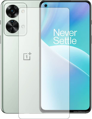 DropFit Edge To Edge Tempered Glass for Oneplus Nord 2T 5G(Pack of 1)