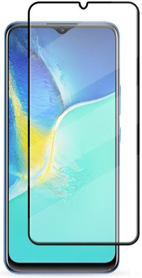 VISHRN Edge To Edge Tempered Glass for VIVO Y01 , Vivo Y01(Pack of 1)