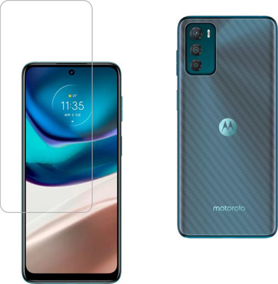 Ten To 11 Front and Back Tempered Glass for Motorola Moto G42(Pack of 2)