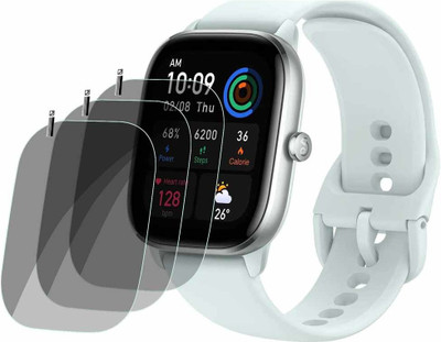 XAZE Screen Guard for Amazfit GTS 4 mini Smartwatch(Pack of 3)