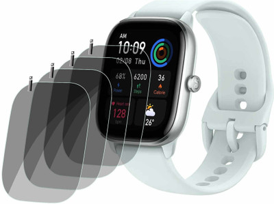 XAZE Screen Guard for Amazfit GTS 4 mini Smartwatch(Pack of 4)