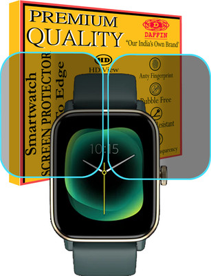 daffin Screen Guard for Noise ColorFit Pro 4 Max(Pack of 2)