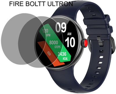HANS LSR Screen Guard for FIRE BOLTT ULTRON.(Pack of 2)