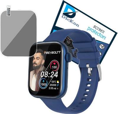 DDICKON Screen Guard for Fire-Boltt Ring 3 Smartwatch Front Tempered(Pack of 1)
