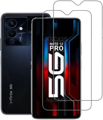 NKCASE Tempered Glass Guard for Infinix Note 12 Pro 5G(Pack of 2)