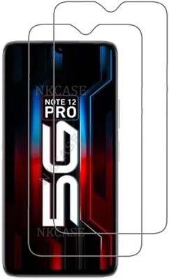 NKCASE Tempered Glass Guard for Infinix Note 12 Pro 5G(Pack of 2)