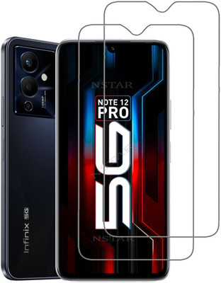 NSTAR Tempered Glass Guard for Infinix Note 12 Pro 5G(Pack of 2)