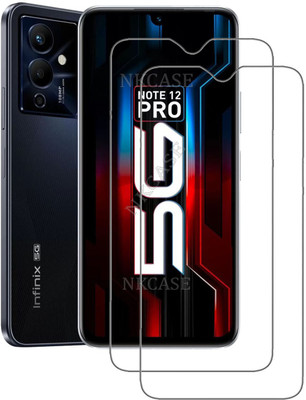 NKCASE Tempered Glass Guard for Infinix Note 12 Pro 5G(Pack of 2)