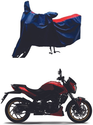 AutoGalaxy Waterproof Two Wheeler Cover for Bajaj(Dominar, Red, Blue)