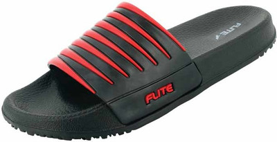 FLITE Men Slides(Black , 7)