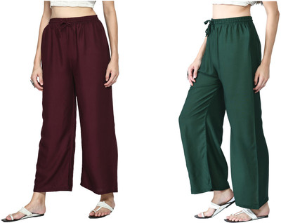 MTI FASHIONS Relaxed Women Multicolor Trousers