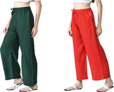MTI FASHIONS Relaxed Women Multicolor Trousers