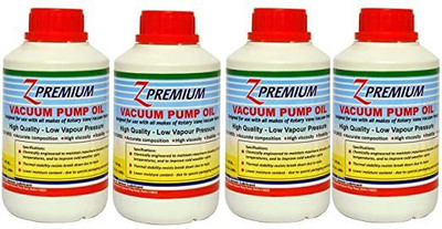 Z Premium 66331 Vacuum pump oil 500 ml - (4 pc) Coolant(2000 ml, Pack of 4)