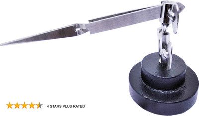 Scorpion 3RD Hand Base Round With Tweezers Cross Locking
