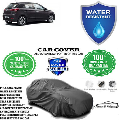 Tamanchi Autocare Car Cover For Hyundai Elite i20 Era 1.4 CRDi(Grey)