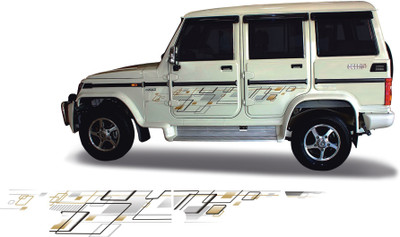 Automaze Sticker & Decal for Car(Multicolor)