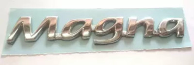 shopncreate Emblem for Car(Silver)