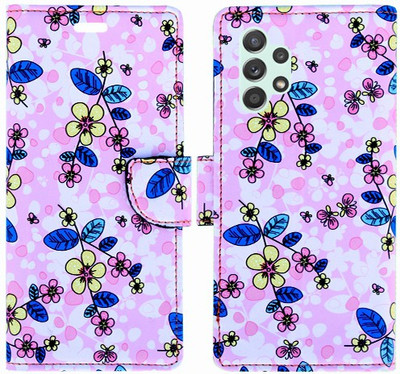 Realgo Flip Cover for Samsung Galaxy A52s 5G(Pink, Pack of: 1)