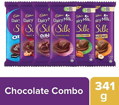 Cadbury SILK COMBO Bars(6 x 56.83 g)