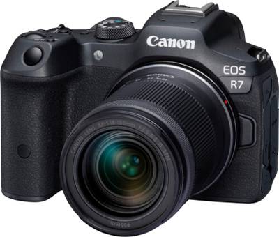 Canon EOS R7 Mirrorless Camera Body with RF-S18 - 150mm f/3.5 - 6.3 IS STM Lens