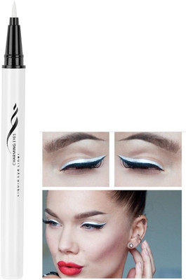 ADJD Highly pigmented and waterproof Charming Eyes Liquid Eyeliner WHITE 3 g(WHITE)