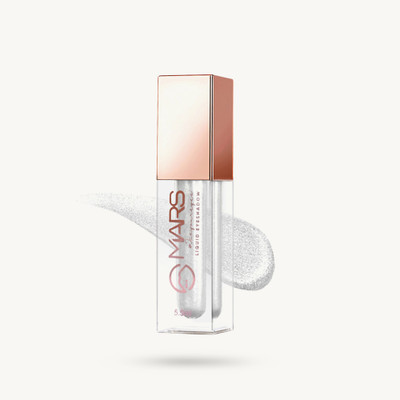 MARS Long Lasting Liquid Glitter Eyeshadow Moon Glow 5.5 ml(Shade-01)