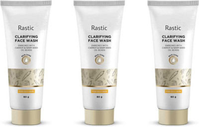 Rastic Clarifying face wash Face Wash(180 g)