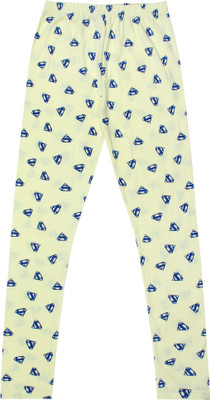 Ayvina Indi Legging For Girls(Light Green Pack of 1)