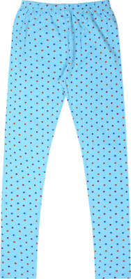 Ayvina Indi Legging For Girls(Blue Pack of 1)
