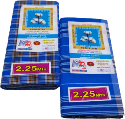 Mps cotton cool Checkered Multicolor Lungi