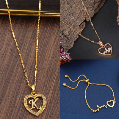 VPCREATION Gold-plated Plated Alloy Chain Set