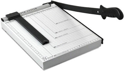 wetech A4 PAPER CUTTER Plastic Grip Hand-held Paper Cutter(Set Of 1, White)