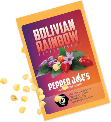 WILLVINE VXI-655 Bolivian Rainbow Chilli Seeds Seed(200 per packet)