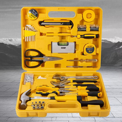MALFAH ENTERPRISES DELI DL1048J HOUSEHOLD TOOL SET 48PCS SET Hand Tool Kit(48 Tools)