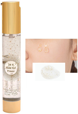 THTC New Gold Gel Makeup Base Face Primer Skin Perfecter For All Skin Type Primer  - 50 ml(TRANSPARENT)