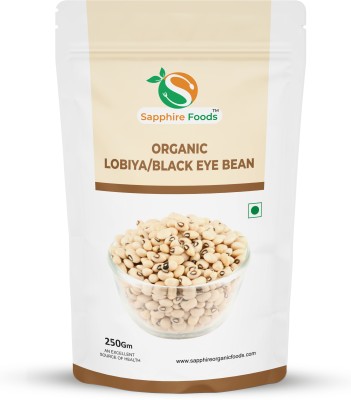 Sapphire Foods Organic Black Eyed Beans (Whole)(250 g)