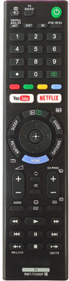 LipiWorld UN179 RMT-TX300P LED TV Remote For KD-65X7000F KD-55X7000F KD-49X7000F KD-43X7000F KD65X7000F KD55X7000F KD49X7000F KD43X7000F Sony Bravia Remote Controller(Black)
