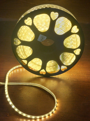 spark world 880 LEDs 10 m Gold Steady Strip Rice Lights(Pack of 1)