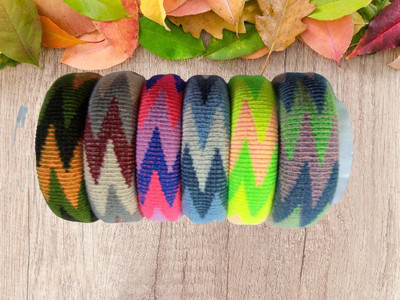 DEBALAYA High Quality Multicolor Rubber Band. Rubber Band Rubber Band(Pack of 6)