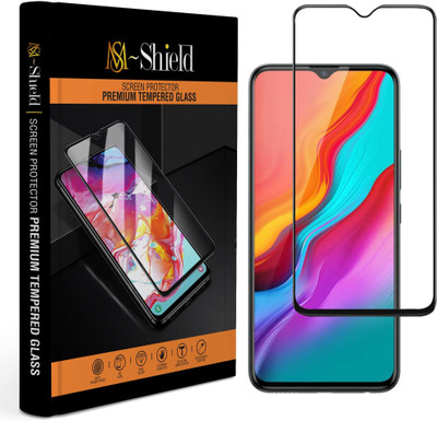 MS-Shield Edge To Edge Tempered Glass for Infinix Hot 8(Pack of 1)