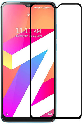 Bodoma Edge To Edge Tempered Glass for Lava Z3 Pro(Pack of 1)
