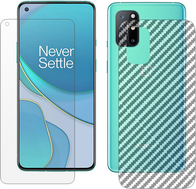 ZORAM Front and Back Tempered Glass for OnePlus 8T(Pack of 2)