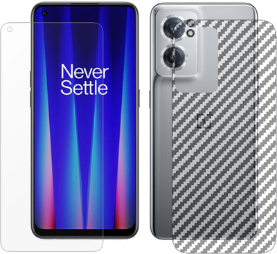 ZORAM Front and Back Tempered Glass for OnePlus Nord CE 2 5G(Pack of 2)