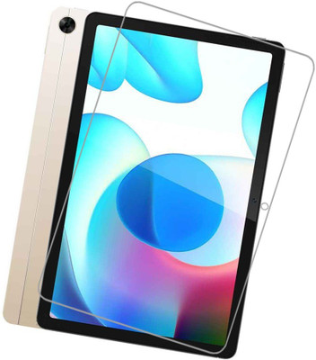 Bigil Tempered Glass Guard for Realme Pad 10.4 inch (2021), Crystal Clear, Multi-Level Protection,Perfect fit(Pack of 1)