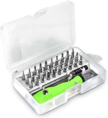 Xydrozen 32 in 1 Interchangeble Multipurpose Mini Magnetic Slot Wrench Combination Screwdriver Set(Pack of 1)