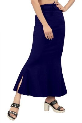 Ozberk Creation ANJ.__Fish_Navy Blue_S_Saree Shapewear shapewear petticoat For Women Lycra Blend Petticoat(S)